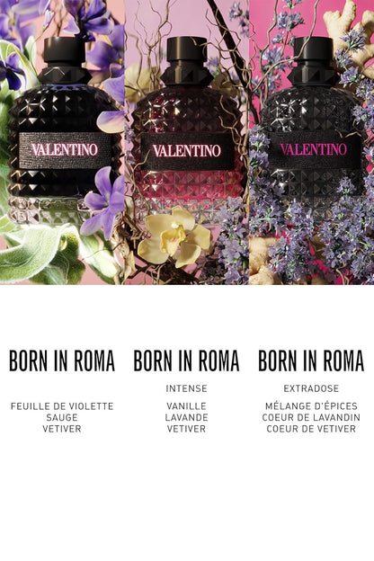 Uomo Born in Roma for Men 1.7 Oz Eau De Toilette Spray